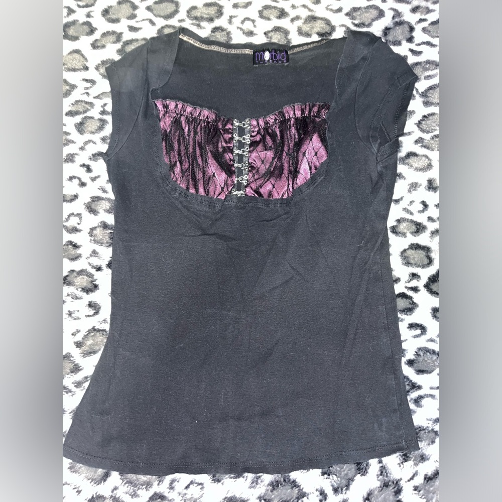 Morbid threads corset style top